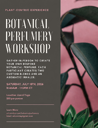 Botanical Perfumery Workshop