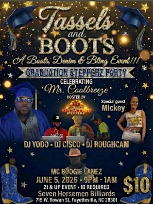 Mr. Cool breeze's Graduation Stepperz Party