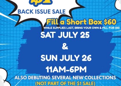 COMICS $1 Sale & Collections Debut