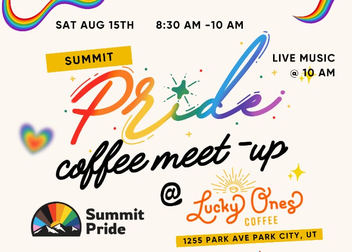 Summit Pride Coffee Meet-up at Lucky Ones Coffee
