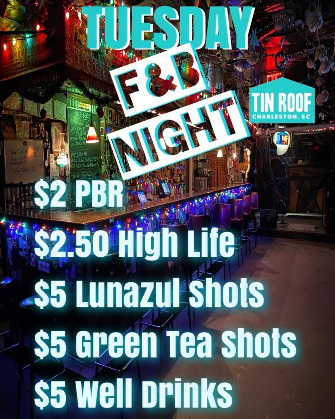 Tuesday F&B Night