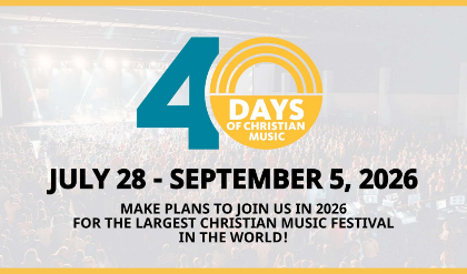40 Days of Christian Music