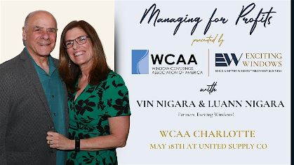 Managing for Profit - Business Workshop with Vin &  LuAnn Niagara
