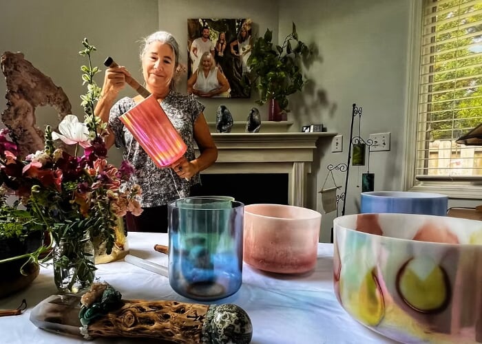 Poster for The Alchemy of Soundbathing with Joy Bush