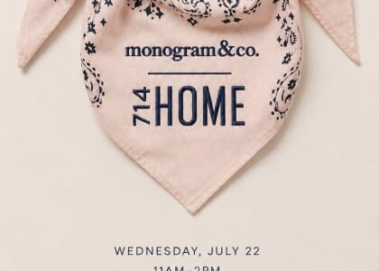 Monograms, Mahjongg & Mocktails