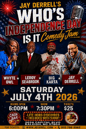 Who's independence day is it Comedy jam