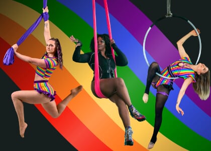 Cirque du Biere: Aerial Pride Party