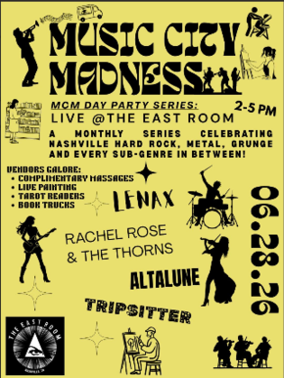 Day Show! Music City Madness feat: Tripsitter / ALTALUNE / Lenax /  Rachel Rose & The Thorns