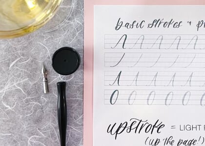 Calligraphy & Planter Pot Lettering for Beginners at Cloer Family Vineyards