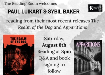 Author Reading and Signing with Paul Luikart and Sybil Baker