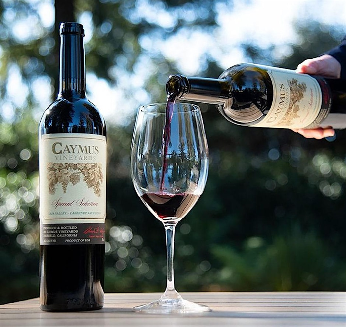 Origins Culinary Series: Flights & Bites with Caymus Vineyards