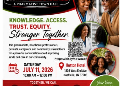 Let's Talk Sickle Cell: A Pharmacist Town Hall for Healing Solutions