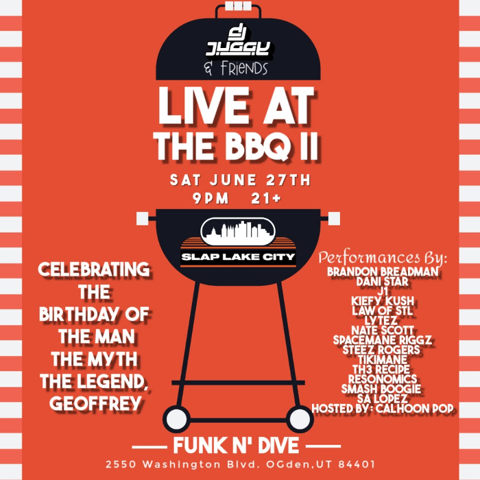 DJ Juggy & Friends - Live at the BBQ II - Summer Hip Hop Showcase - Live at the Funk n Dive