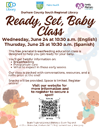 Ready, Set, Baby Class (English)