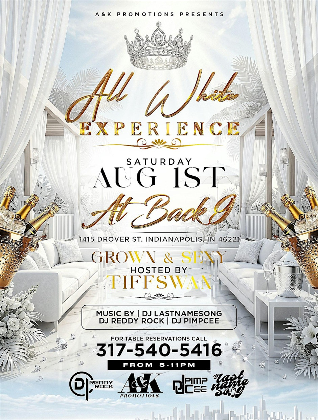 A&K Promotions presents The All White Experience