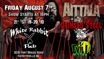Aittala x Crimson Steel x Evil I at White Rabbit Pub