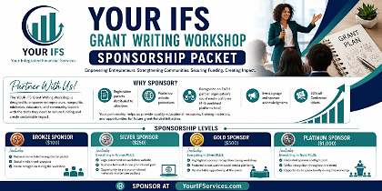 Grant Writing Workshop Sponsorship Options