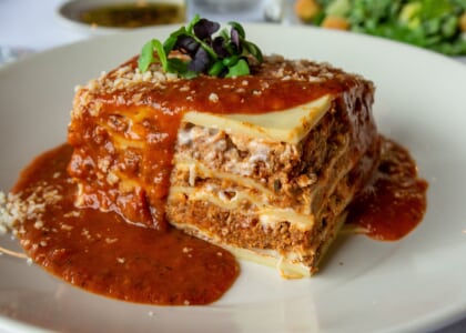 Celebrate National Lasagna Day at Amerigo