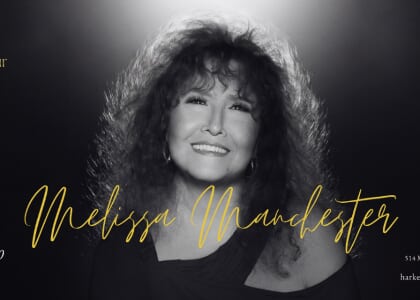 Melissa Manchester Is Performing at Harken Hall on October 10
