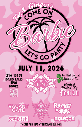 Taz & Ginger's Barbie Party at The Gem in Idaho Falls