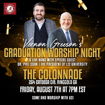Vernon Greeson's Graduation Worship Night