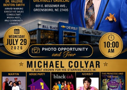 Celebrity Meet & Greet with Michael Colyar at Bill Black Chevrolet Cadillac