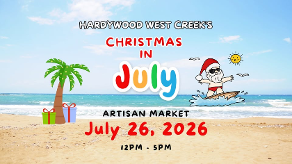 2026 Christmas in July Market