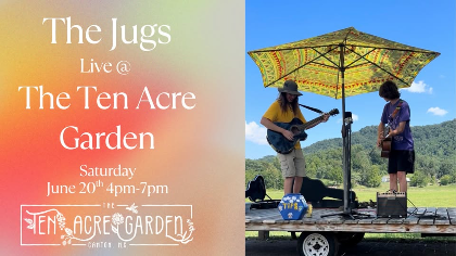 Live Music in the Garden with The Jugs