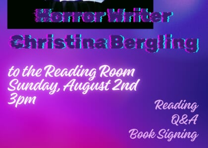 Author Reading and Signing with Christina Bergling
