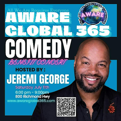 1st Annual Aware Global 365 Comedy Benefit  Concert