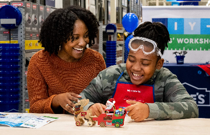 Lowe's DIY Workshop: Sleigh Ride