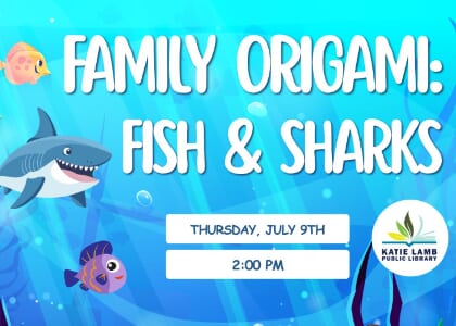Family Origami: Fish & Sharks!