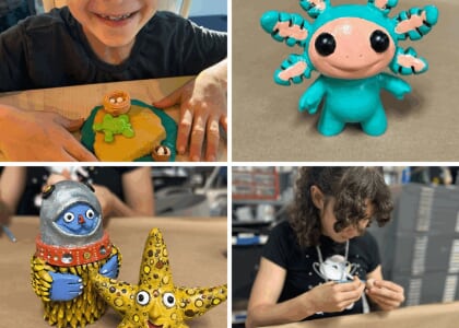 Silly Sculptures & Fun Figures Youth Maker XD Camp Experience