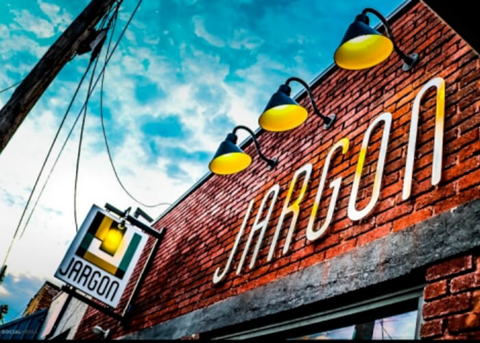 Poster for Spring/Summer Happy Hour Dining at Jargon