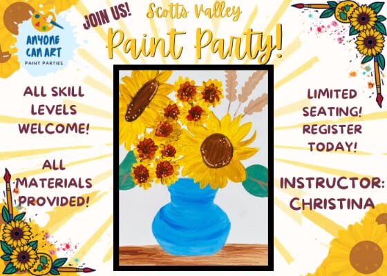 Sunflower Paint Party!!