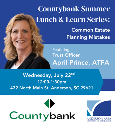 Countybank Summer Lunch & Learn Series: Common Estate Planning Mistakes