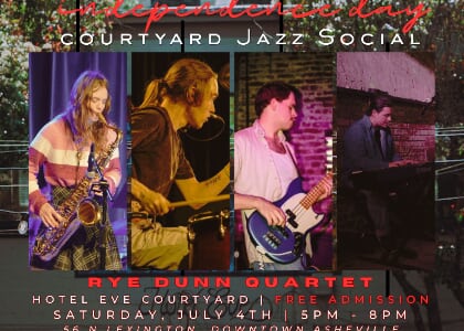 Runn Dunn Quartet | Free Courtyard Show at Hotel Eve!