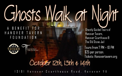 2025 Ghosts Walk at Night!