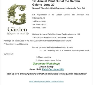 Plein Air Workshop and Paint Out
