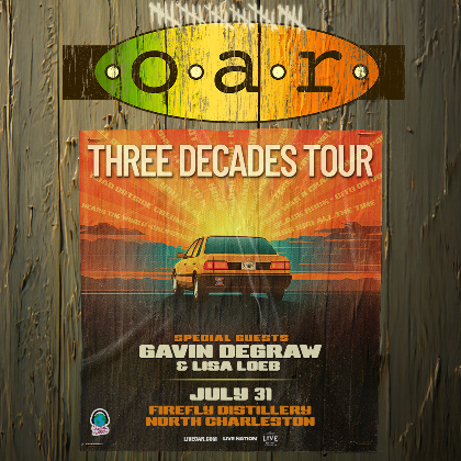 Live at Firefly with O.A.R. Three Decades Tour