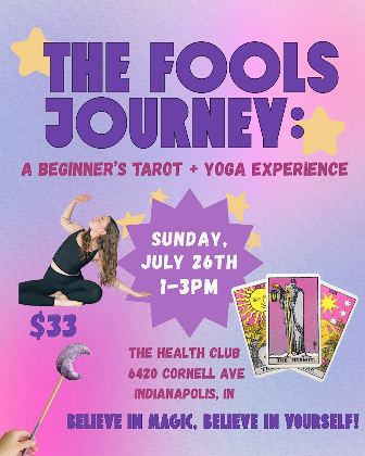 The Fool's Journey: A Beginner's Tarot and Yoga Experience