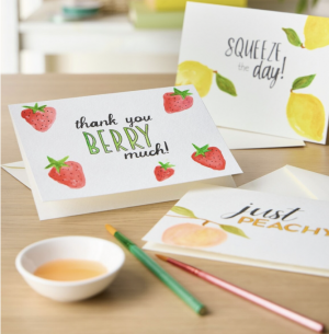 Michaels Sunday Makebreak: Watercolor Cards