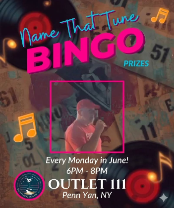 MUSIC BINGO MONDAYS