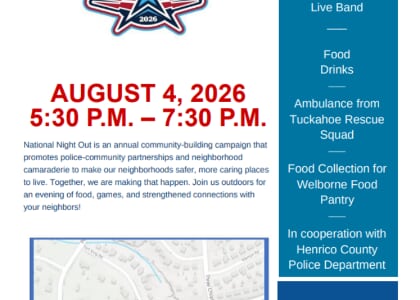 National Night Out (NNO) with St. Andrew's UMC