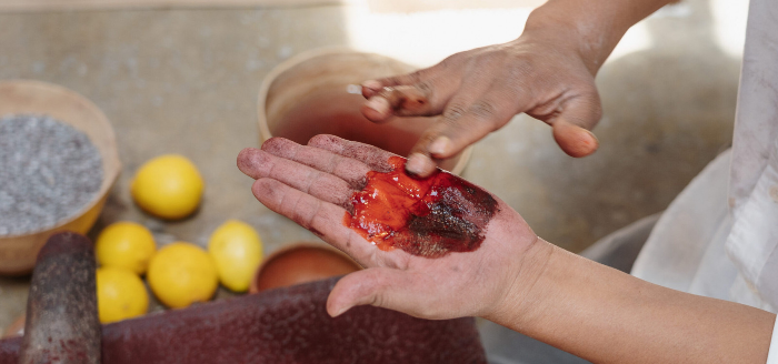 Mark-Making with Cochineal Ink Workshop with Porfirio Gutiérrez