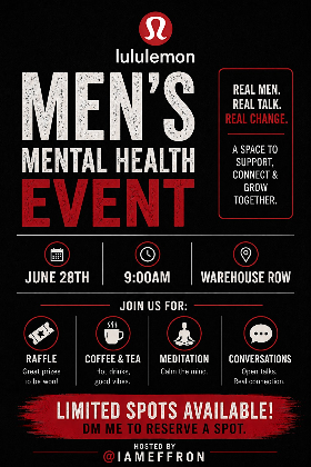 lululemon MEN IN COMMUNITY