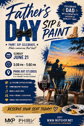 Father's Day Sip & Paint