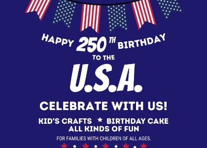 Happy 250th Birthday!