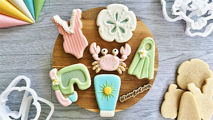 Beach Day Cookie Decorating Class