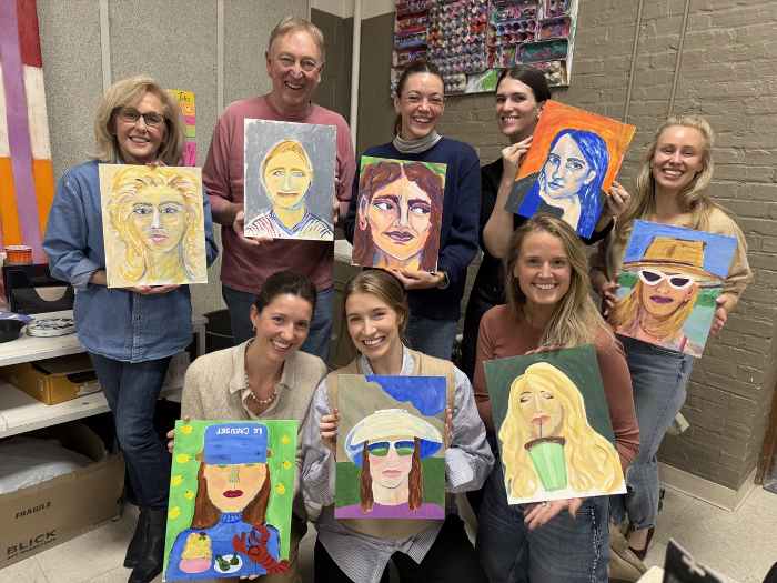 Inspired By The Best: Painting Club for Adults